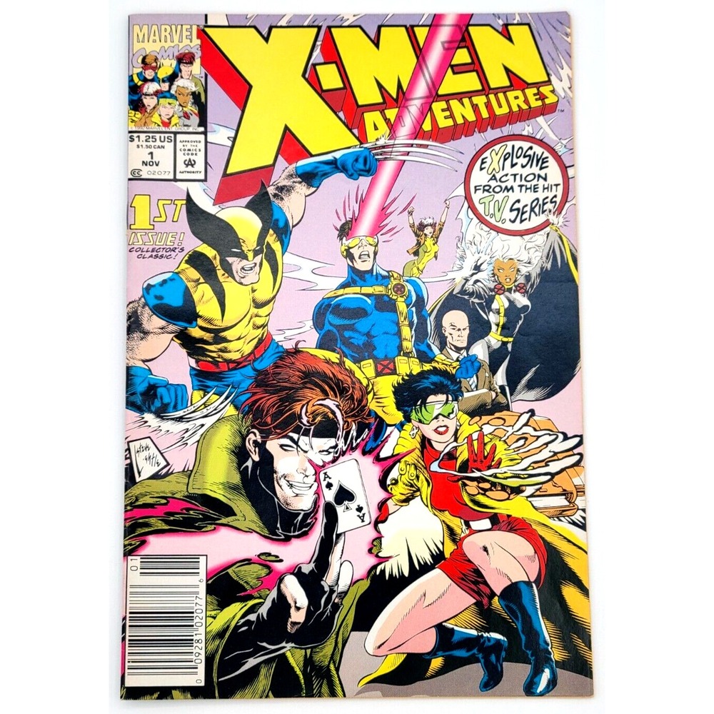 X-MEN ADVENTURES #1 (1992) / FN+/ MORPH 1ST APPEARANCE WOLVERINE Newsstand